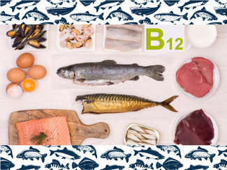 Spread of foods rich in vitamin B-12